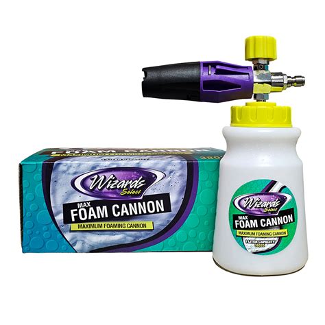 wizards foam cannon|wizards cleaning products.